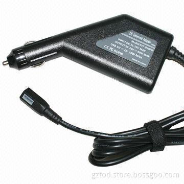 Multifunction Notebook Car Charger, 100W Universal Laptop DC Power Adapter with USB Charger